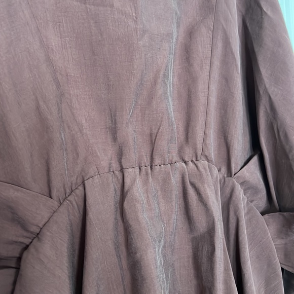 ZARA PURPLE BATWING DRESS - Picture 4 of 6